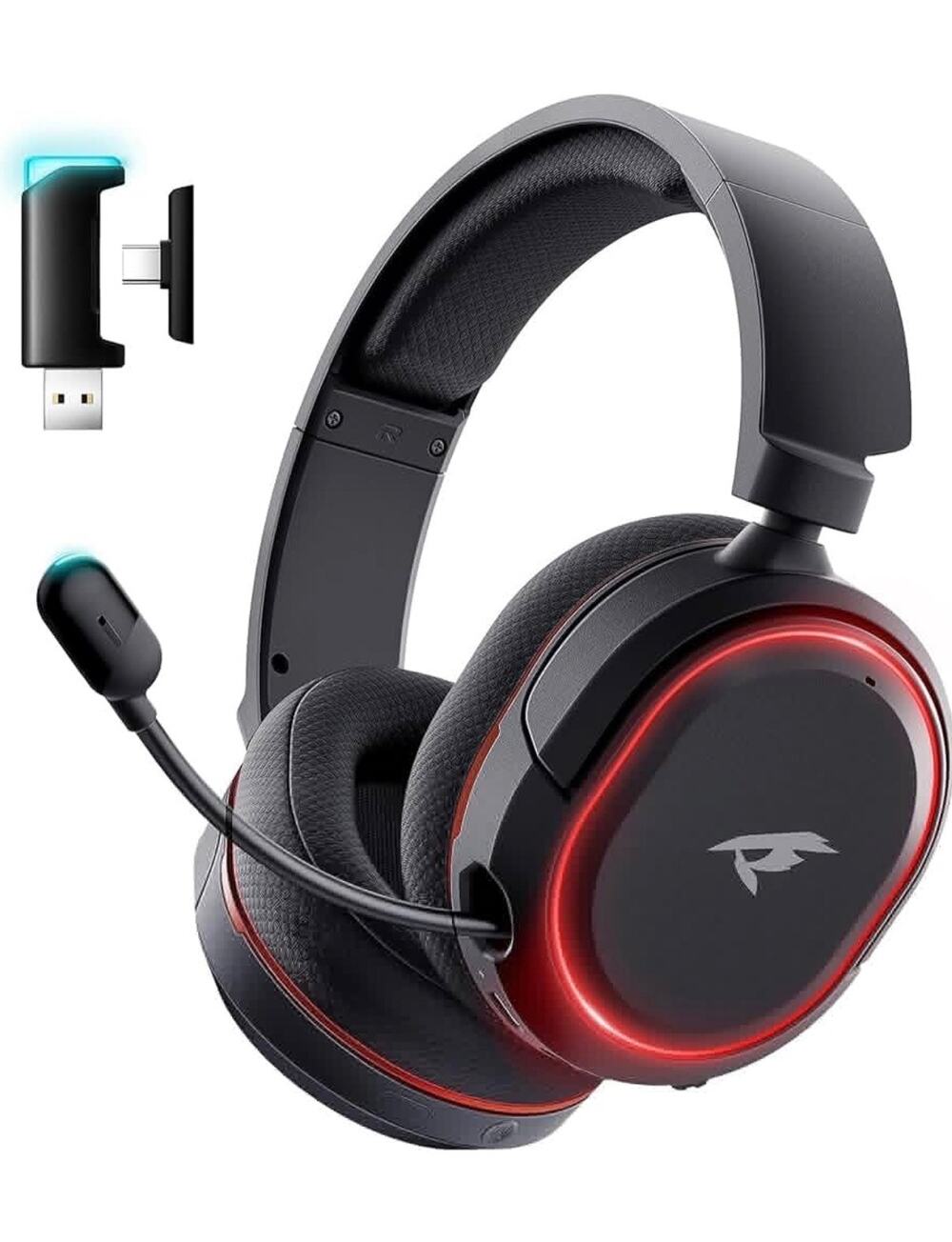 Valorise UG‑08S Wireless Gaming Headset 7.1 Surround Sound 100H Battery ENC Mic